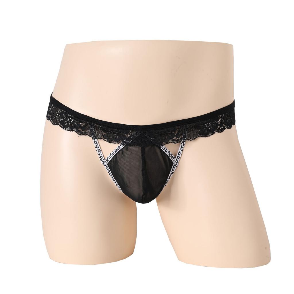 New Thong Seduction Panties Lace Leopard Print Sexy Passion Sexy Thong