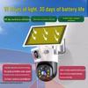 4G Kabellose Solar-360°-Überwachungskamera für den Außenbereich mit mobiler Fernbedienung und HD-Nachtsicht