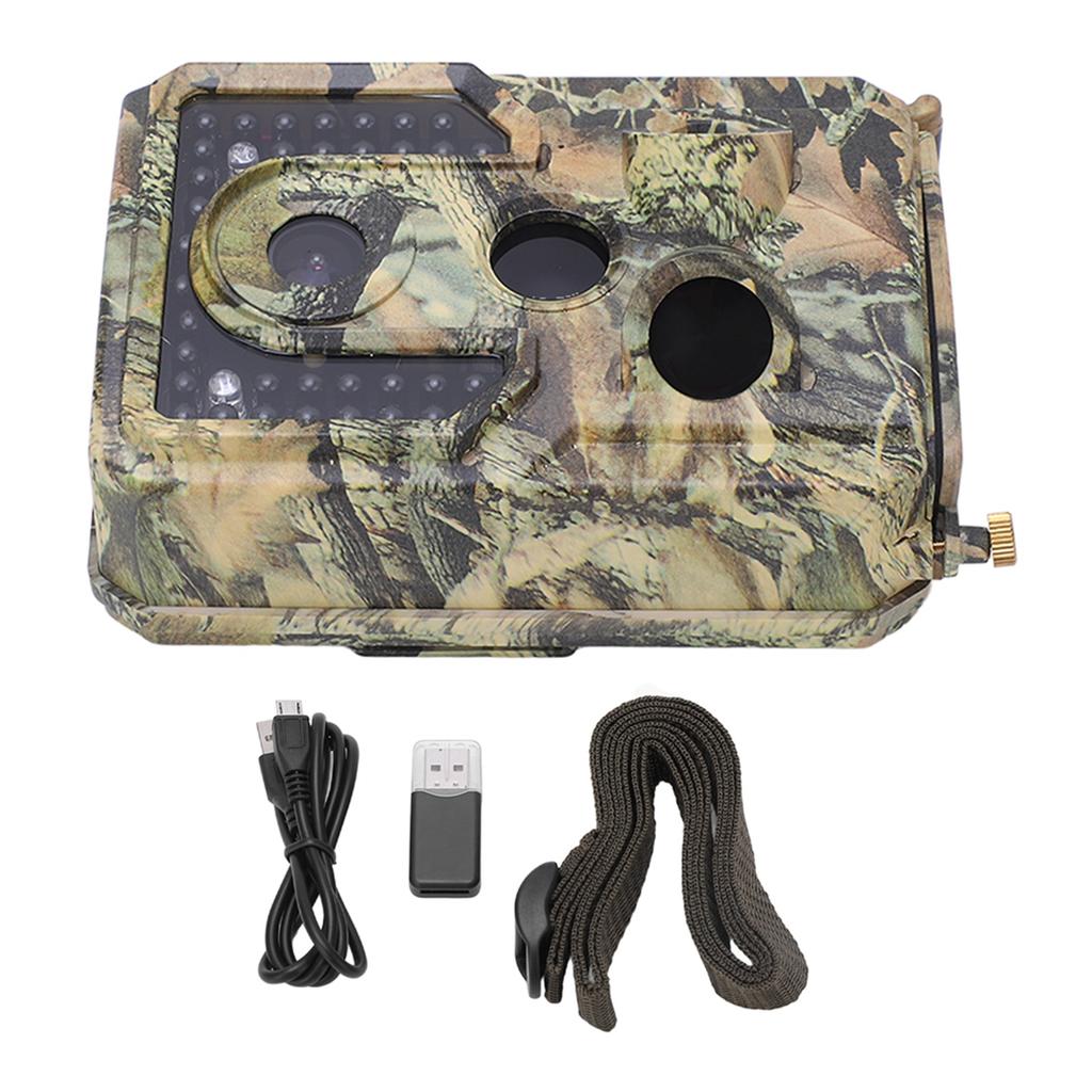 HD Infrared Camera IP54 Waterproof 16MP Photo 1080P Video Camera for Monitoring and Hunting