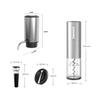 Stainless Steel Electric Decanter Set Rechargeable Wine Dispenser Wine Aerator  Wine Lover