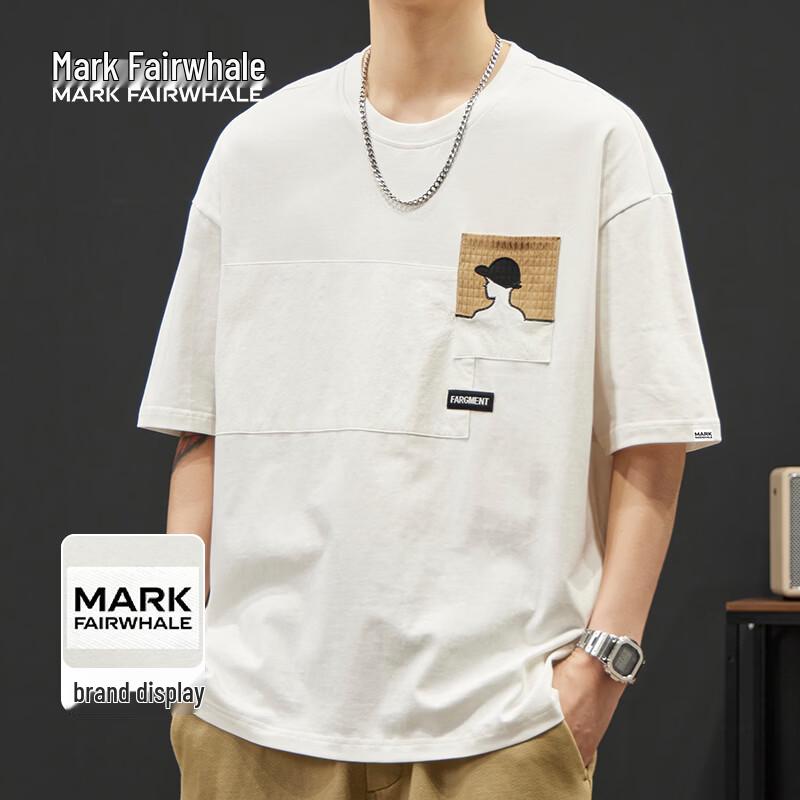 Mark Fairwhale Men's 2026 Summer Cotton Short Sleeve T-Shirt