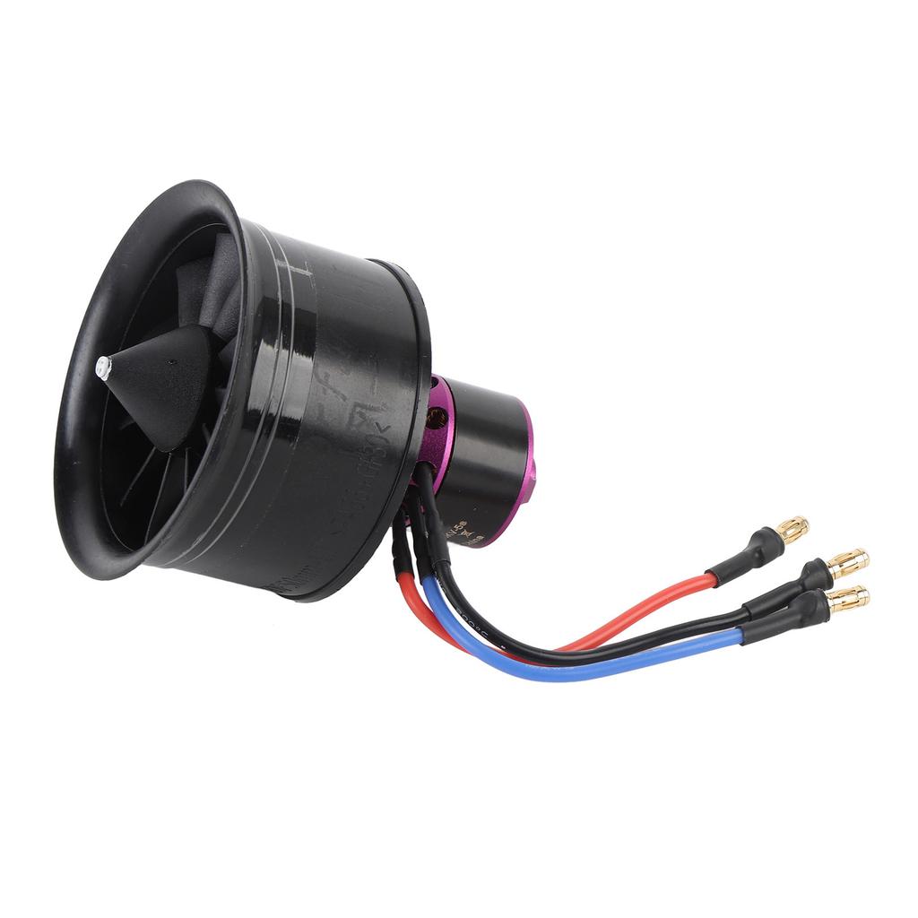 EDF 50mm 11 Blades Ducted Fan Electric Ducted Fan for RC Airplane Recommended Battery 5S 1800mAh 35C