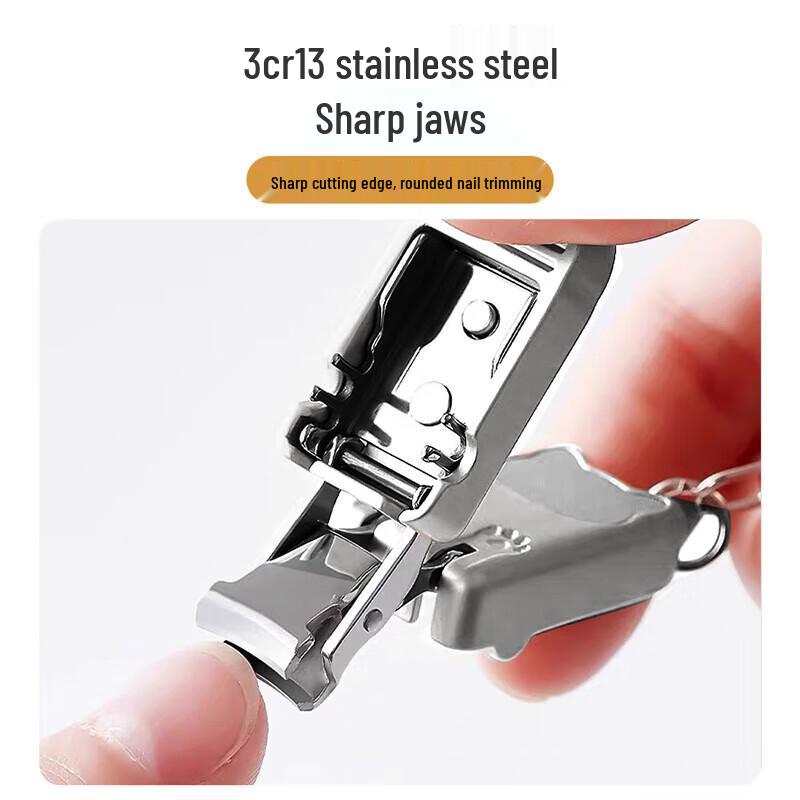 Zhoumushi Foldable Mini Nail Clippers with File