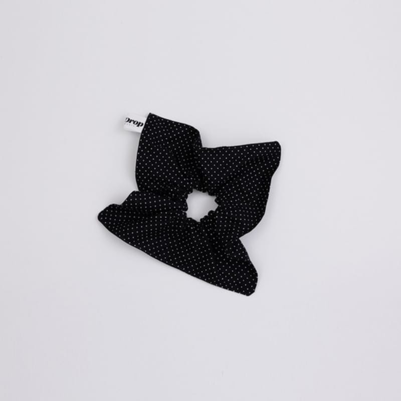 DUNDROP DD_Polka Dots Hair Scrunchie_2color