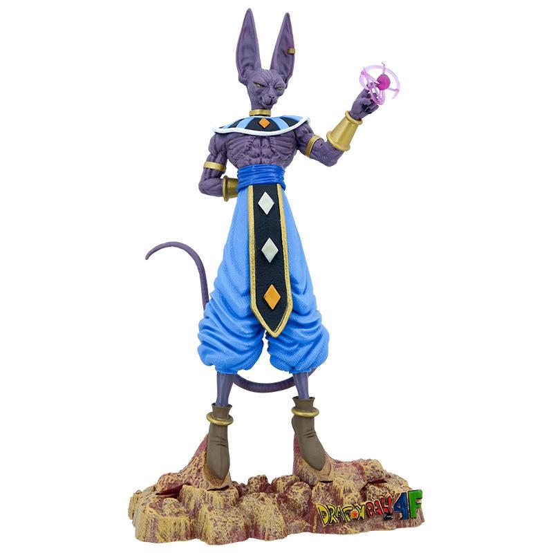 

Dragon Ball Figurine: Beerus, Whis, Jiren, Toppo, and Goku Figures