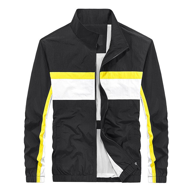 

Весеннее мужское белое пальто прямого кроя, свободное, со стойкой, на молнии, повседневное, однотонное 3XL