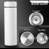 Custom Stainless Steel Thermos with Smart Temperature Display – Insulated Gift Cup 304