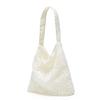 Star Shoulder Bag Female Simple Pastoral Flower Lace Gentle Fairy Large Capacity Commuter Tote Bag