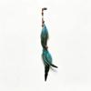 1 Pcs Vintage Ethnic Style Feather Hair Clip Seaside Vacation Bohemian Tassel Headband Headwear