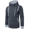 Men S Fashion Casual Hooded Open Front Cardigan Sweatshirt Outerwear