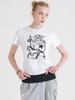 LA MAISON STUDIO Pony Jewelry Short Sleeve T-Shirt White (Fcg2Ts771W)