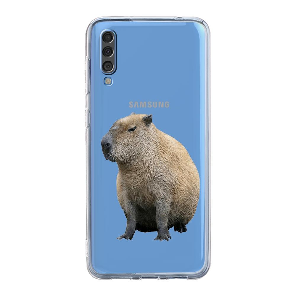 Cute Cartoon Capybara For Samsung A14 5G Phone Case A12 A22 A32 A34 A42 A52 A54 A50 A70 A30 A40 A20E A10S A20S A02S A04S Cover