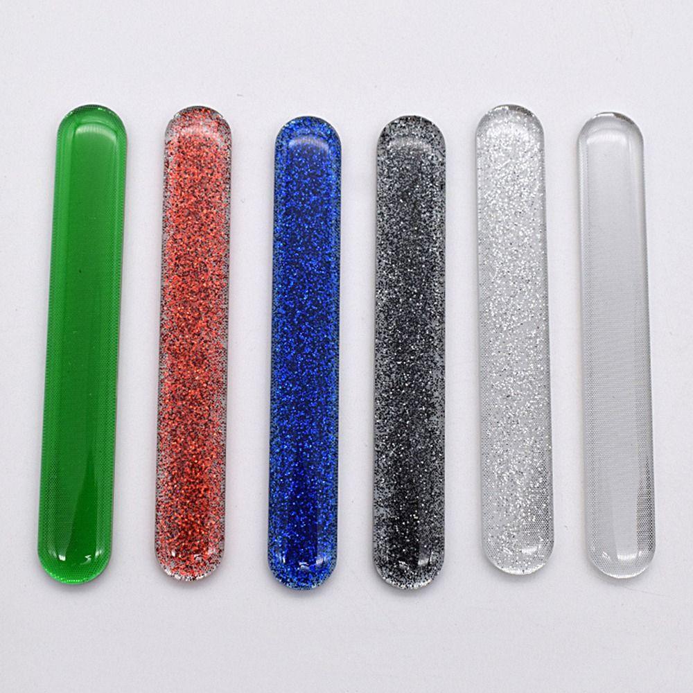 Colorful Nail Polishing Strip Nano Glass Polishing Stick Professional Nail File  Women
