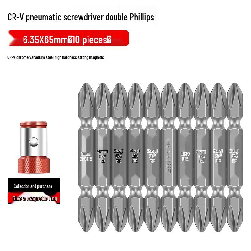 Magnetic Phillips & Slotted Electric Drill Bit Set