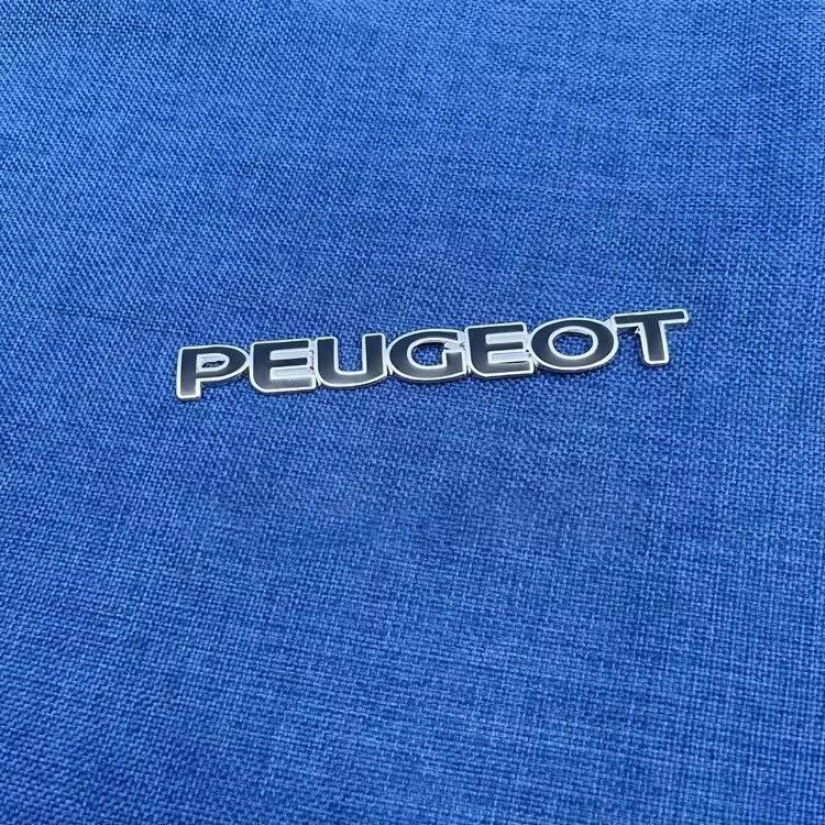 Alloy Car Rear Trunk Emblem Modified Sticker for Peugeot206 207 208 301 307 308 406 407 408 508 607 2008 3008 4008 5008 GT