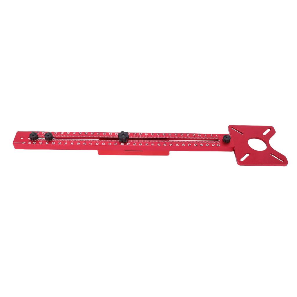 Router Milling Groove Bracket 400mm Router Guide Auxiliary Tool for Cutting Circles Adjustable Woodworking T Square