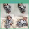 Reborn Baby Doll 49cm Silicone Realistic Infant With Soft Body For Collectors And Gift Use