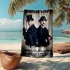 Ultra-Soft Beach Towel with Sherlock Holmes Theme,Ideal for Pool - Camping, Diving - Perfect Travel Essential, Vibrant Beach Towel.