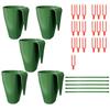 Propagation Cup Kit Featuring Food Grade Plastic and Runner Forks Ideal for Strawberry Runners and Seedling Cultivation