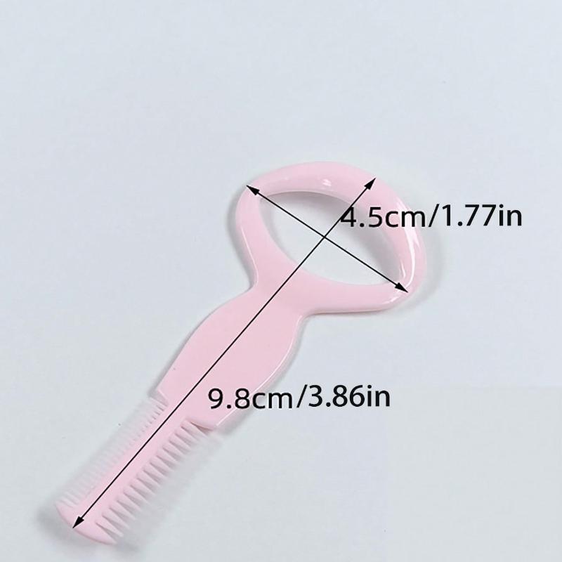 Magic Useful Cosmetic Mascara Eyelash Comb Applicator Helper Guide Card Tool, Reusable Makeup Helper for Perfect Eyelashes and Eyeliner Application