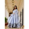 Bellissimo completo Anarkali Paksiatni Abito da Festa Matrimonio con Set Dupatta Abito