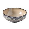 Hand-Painted Ceramic Kiln Glazed Bamboo Leaf Soup & Noodle Bowl