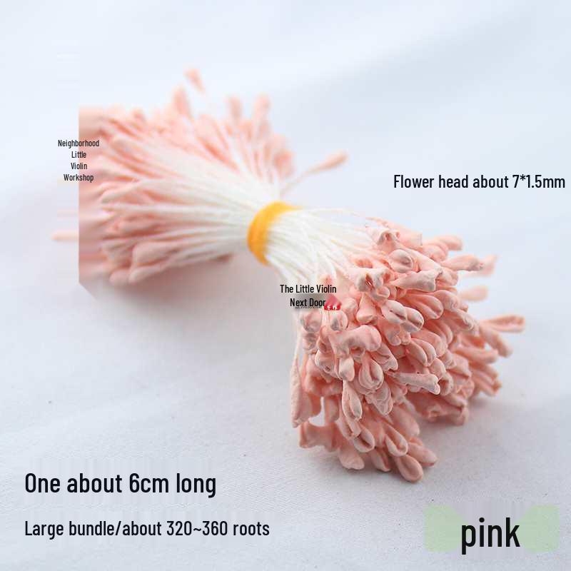 Korean Flat-Head Matte Flower Buds for DIY Hair Accessories