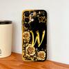 For Realme C85 Pro Phone Cover Flowers Name Letters Soft Liquid Silicone Full Protection Case For Realme C 85 Shockproof Housing