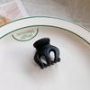 Black Matte Grab Clip, High Ponytail Hair Grab Hairpin, Fixed Artifact, Pumpkin Grab Clip, Hair Accessories, Small Clip.