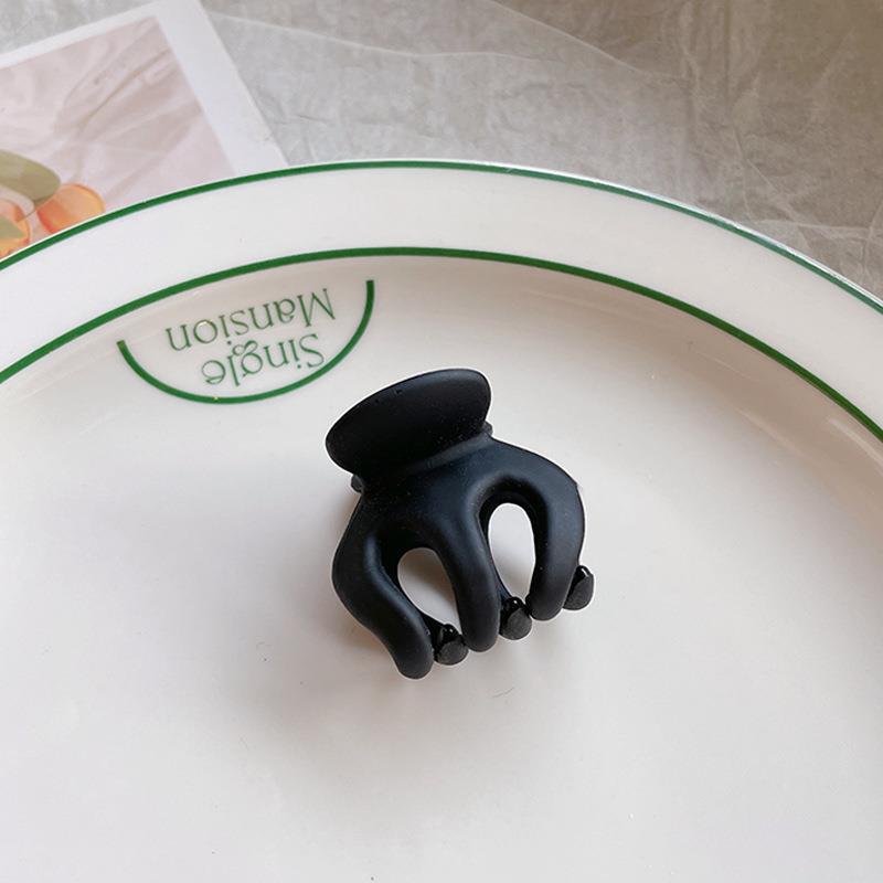 Black Matte Grab Clip, High Ponytail Hair Grab Hairpin, Fixed Artifact, Pumpkin Grab Clip, Hair Accessories, Small Clip.