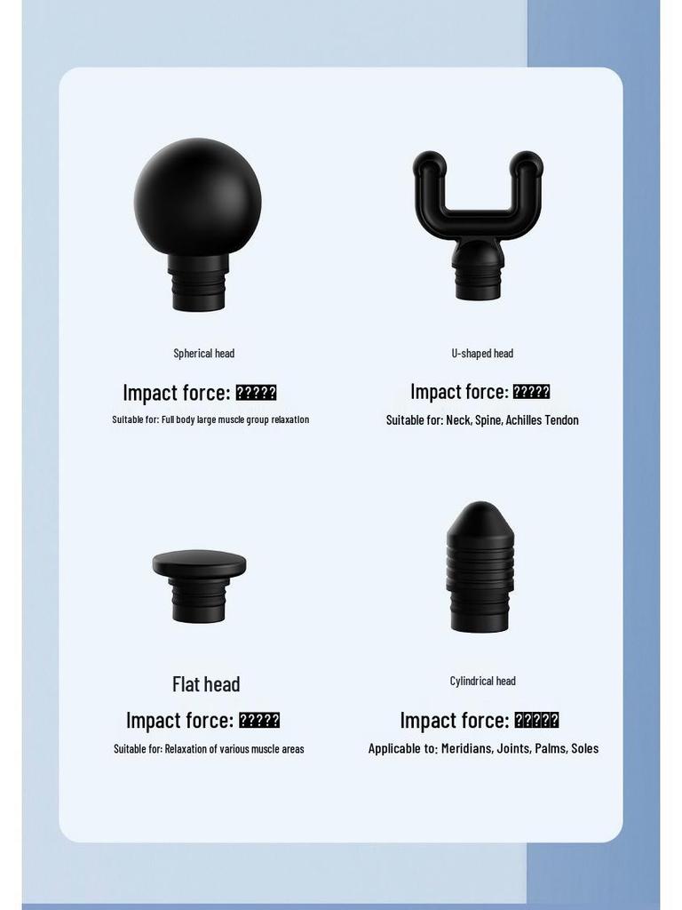 Smart Mini Vibration Muscle Massager: Portable Percussion Fascia Gun