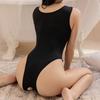 Erotic Lingerie Transparent Exposed Hair Tight Fitting Clothes SM Open Cut Jumpsuit Xxx18 Hot Girl Full Size Woman Clothing Sex