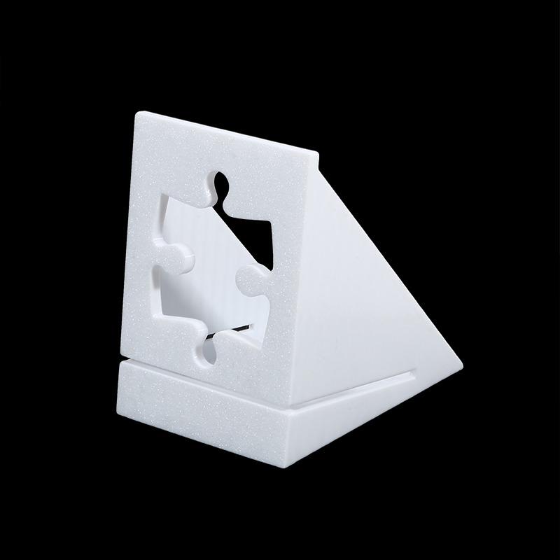 

Puzzle Box Stand Jigsaw Puzzle Poster Holder Display Stand Organizer Tool Easy To Use Storage Accessory for Home Study and Puzzle Lovers белый
