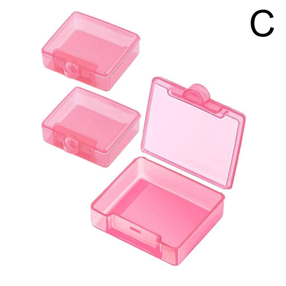 Small Pocket Pill Case 3 Pack Daily Single Pill Box Organizer Portable Container