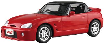 Aoshima Bunka Kyozaisha Initial D Sakamoto EA11R Cappuccino Scale Plastic Model Molding Color No.17 1/24