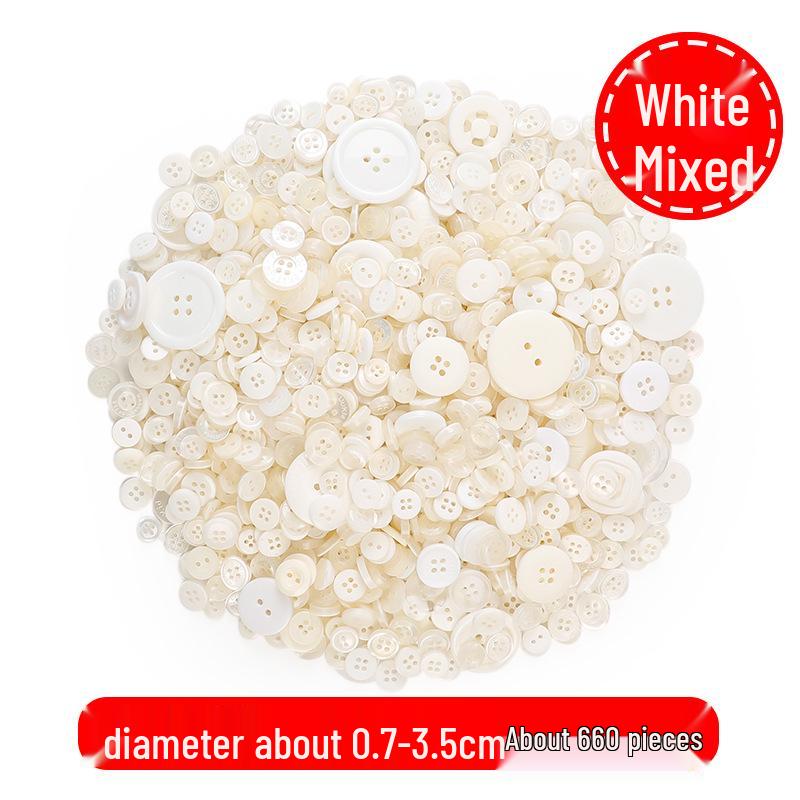 Kindergarten Creative DIY Colorful Resin Button Kit for Kids