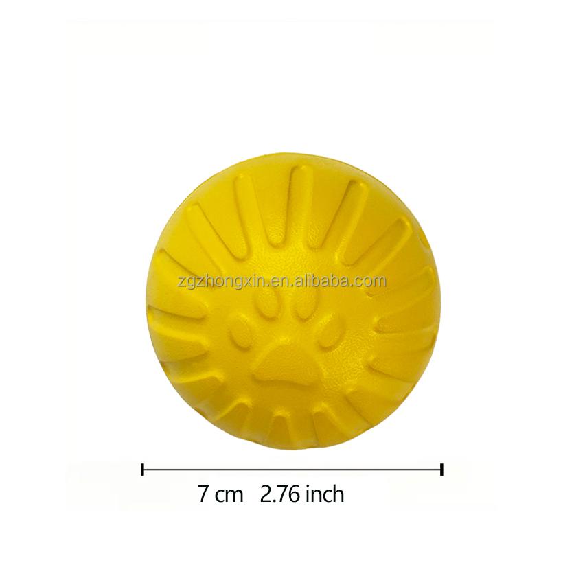 Durable EVA Foam Dog Toy Pull Ring Ball with Rope Waterproof Floating Interactive Training Toy for Puppy Teething Chew Toy