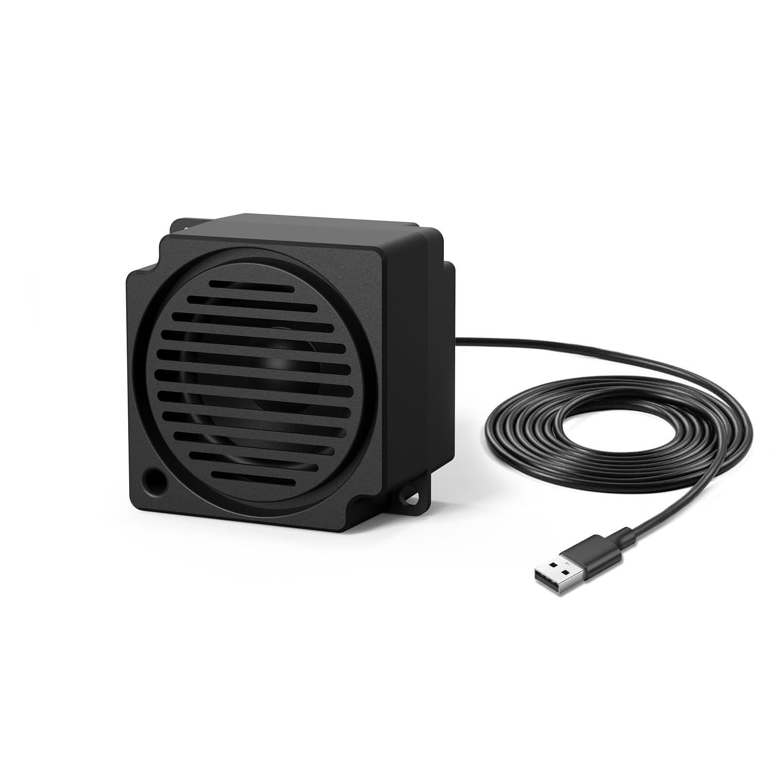 

Apqfw Compact Design Portable USB Easy Wired Speaker Black Speaker, Speaker, Lightweight, Connection, Space-Saving HM5017,