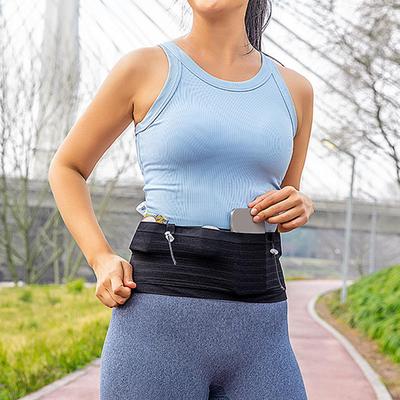 Unisex Fashion Outdoor Running Sports Waist Pack Multifunctional Invisible Breathable Marathon Fitness Mobile Phone Belt Bag