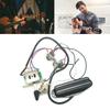 Prewired Guitar Wiring Harness with Double Hot Rail Pickups Sets 1 Tone 1 Volume 3 Way Switch 1 Jack for Electric Guitar