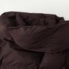 Womens Winter Hooded Cotton Puffer Jacket With Detachable Scarf Short Length Streetwear Style