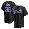 Teljesen hímzett New York Mets Szám. 39 Diaz Férfi Baseball Meccsmez