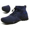 Men's Amphibious Mesh Hiking Shoes - Breathable High-Top Plus Size for Outdoor Sports & Climbing