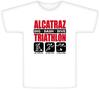 Alcatraz Prison Dig Dive Dash Funny Crime White T Shirt
