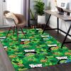 1pc Turtles Green Background Carpet Rug for Bedroom Living Room Decor Sofa Home Game Area Rug Non-slip Floor Mat. D72201141