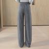 Women's Elastic Waist Drawstring Wide-Leg Casual Pants