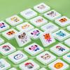 Education Matched Images Animal Toys Puzzle Toy Animal Chess Board Games  Children Girls Boys