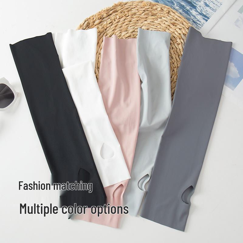 

Ice Silk UPF50+ Sun Protection Arm Sleeves for Men & Women One Size