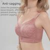 Plus-size Busty Slimming Side Boob-minimizing Thin Strapless Bra with Non-magnetic Full-cup Design