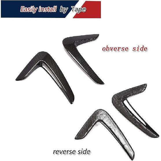 F32 Dry Carbon Fiber Side Fender Vent Fits for BMW 4 Series F32 F33 F36 418i 420i 428i 435i 440i Base &M Sport 2Door 4Door 2014-2019 Pure Air Intake